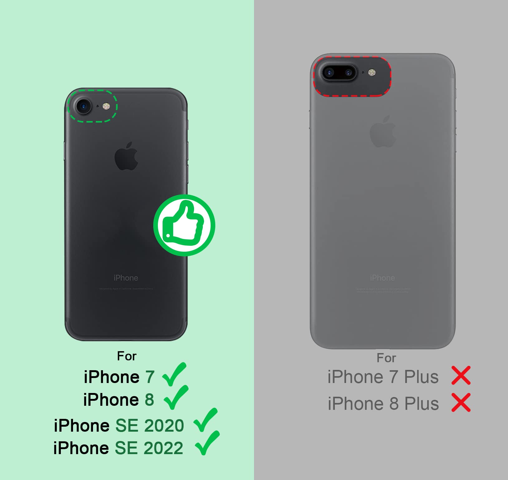 Premium Shockproof iPhone SE 2020/2022 Case, iPhone 8 Case & iPhone 7 Case - Clear Protective Bumper with Ring Kickstand | Shock-Absorbing Cover for iPhone SE3/SE2/7/8 | Perfect for Outdoor Activities, Work & Everyday Protection