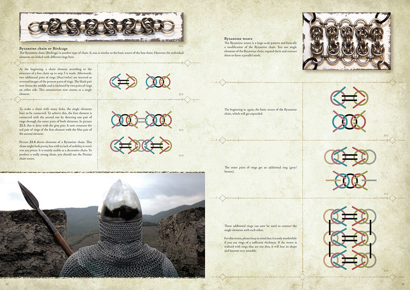 DIY Chain Mail Armor Kit - Medieval Costume & LARP Accessories for Cosplay, Renaissance Fairs & Historical Reenactments