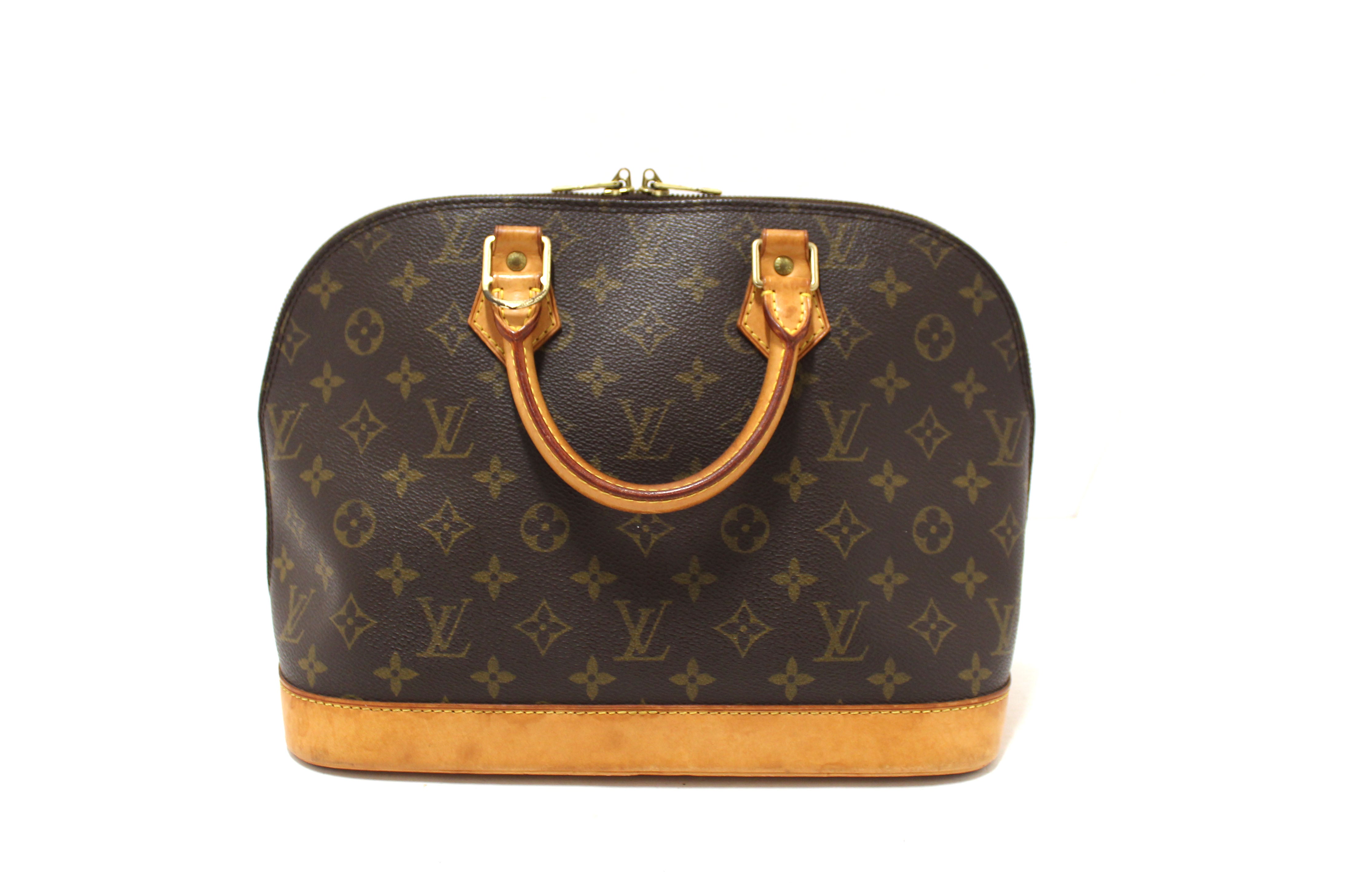 Authentic Louis Vuitton Alma PM Handbag - Classic Monogram Canvas Crossbody Bag for Women | Perfect for Work, Travel & Everyday Luxury Accessory