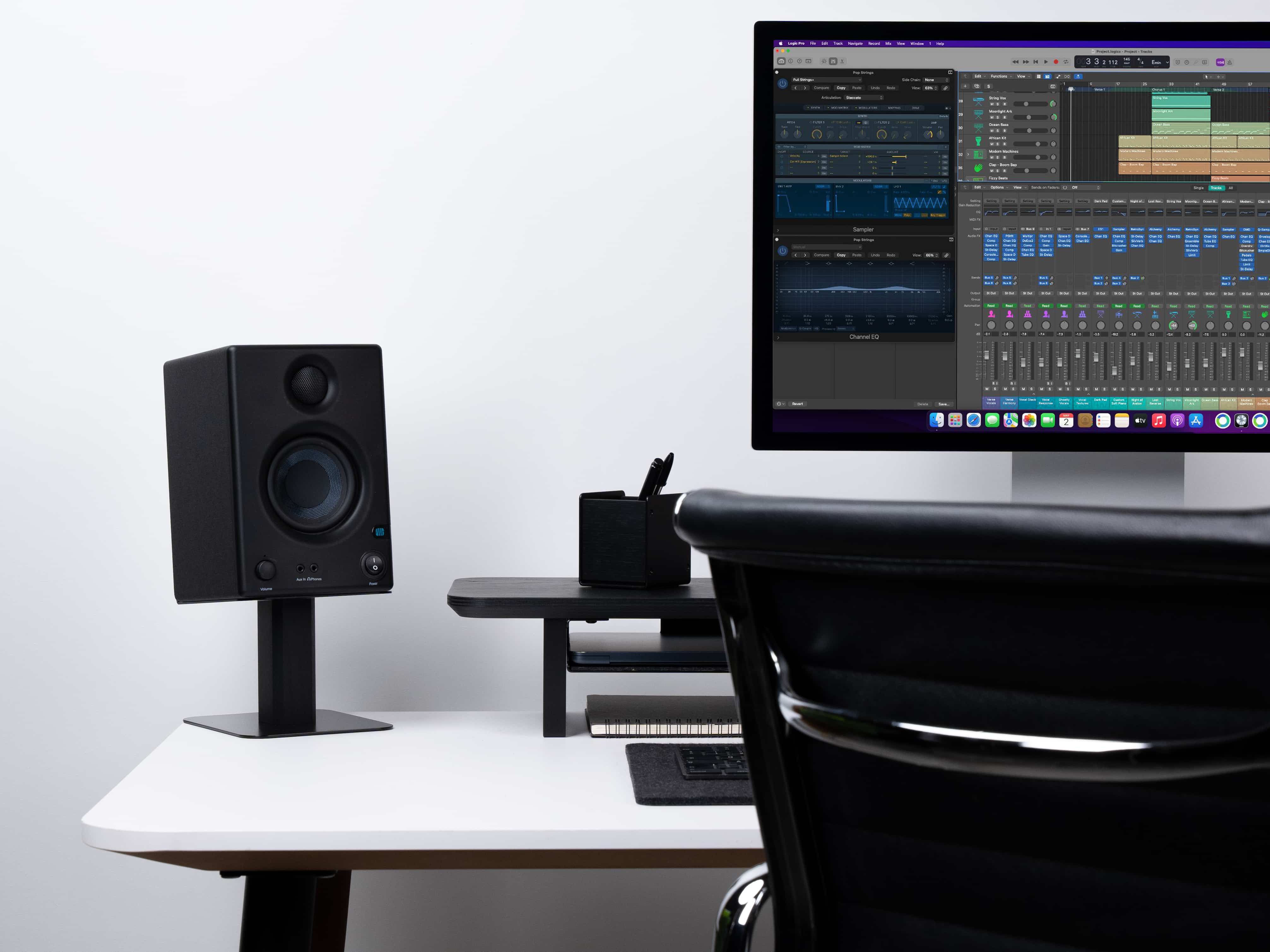 Adjustable Speaker Stands for Home Theater & Studio - Heavy Duty PA Speaker Mount with Universal Fit - Perfect for Bookshelf, Floor, and Monitor Speakers - Ideal for Home Audio, DJ Setup, and Live Performances