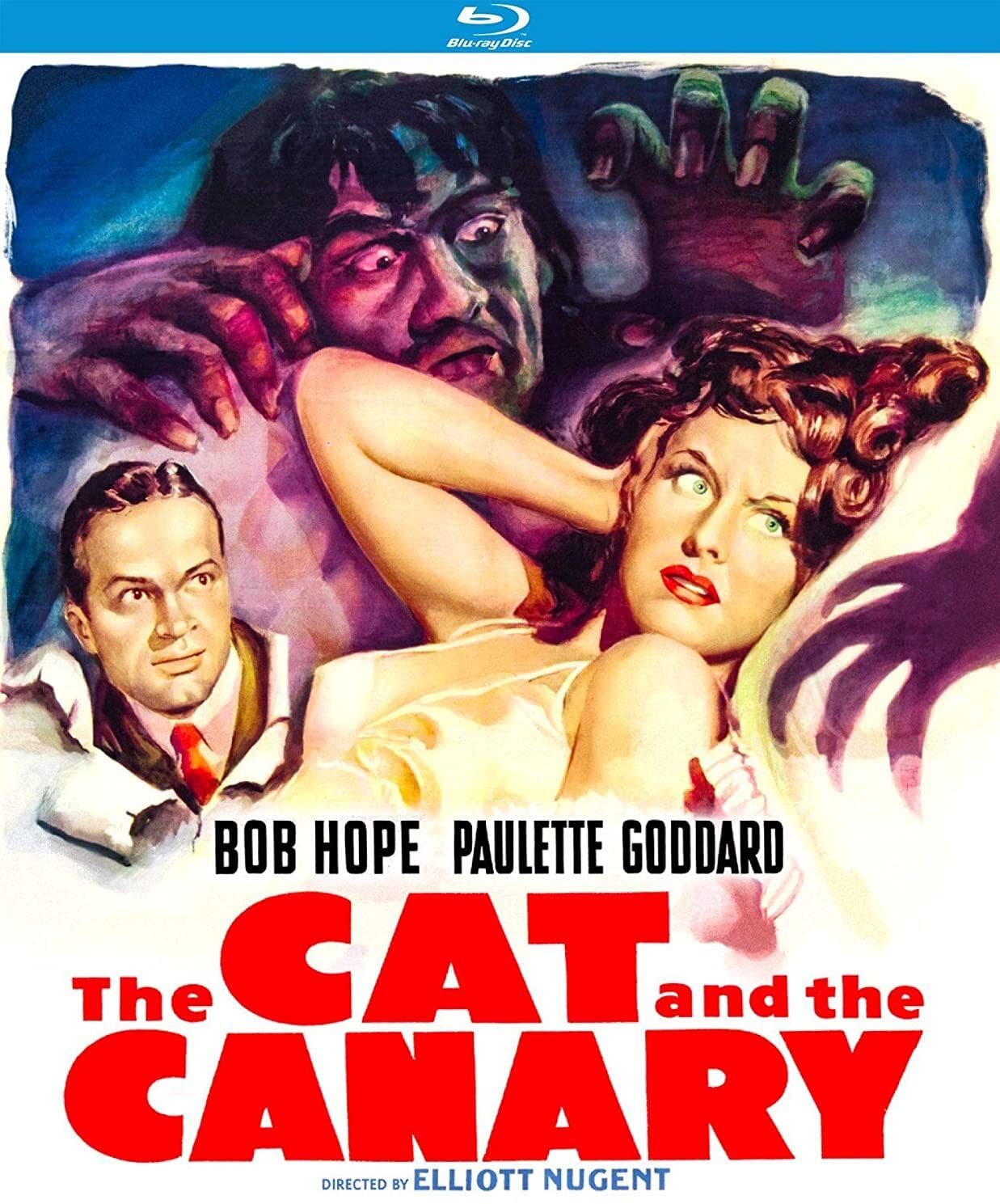The Cat and the Canary Blu-ray | Classic Horror Mystery Film | Perfect for Movie Nights & Halloween Screenings