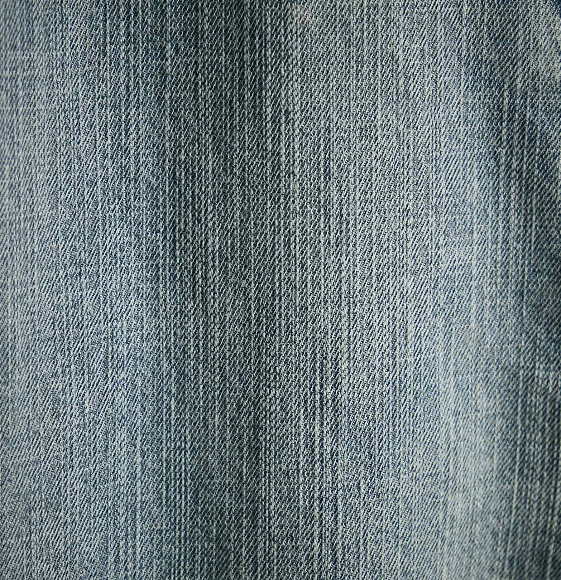 Bleach Wash Denim Sherpa Shirt Jacket for Men & Women - Cozy Winter Layering & Casual Outdoor Wear