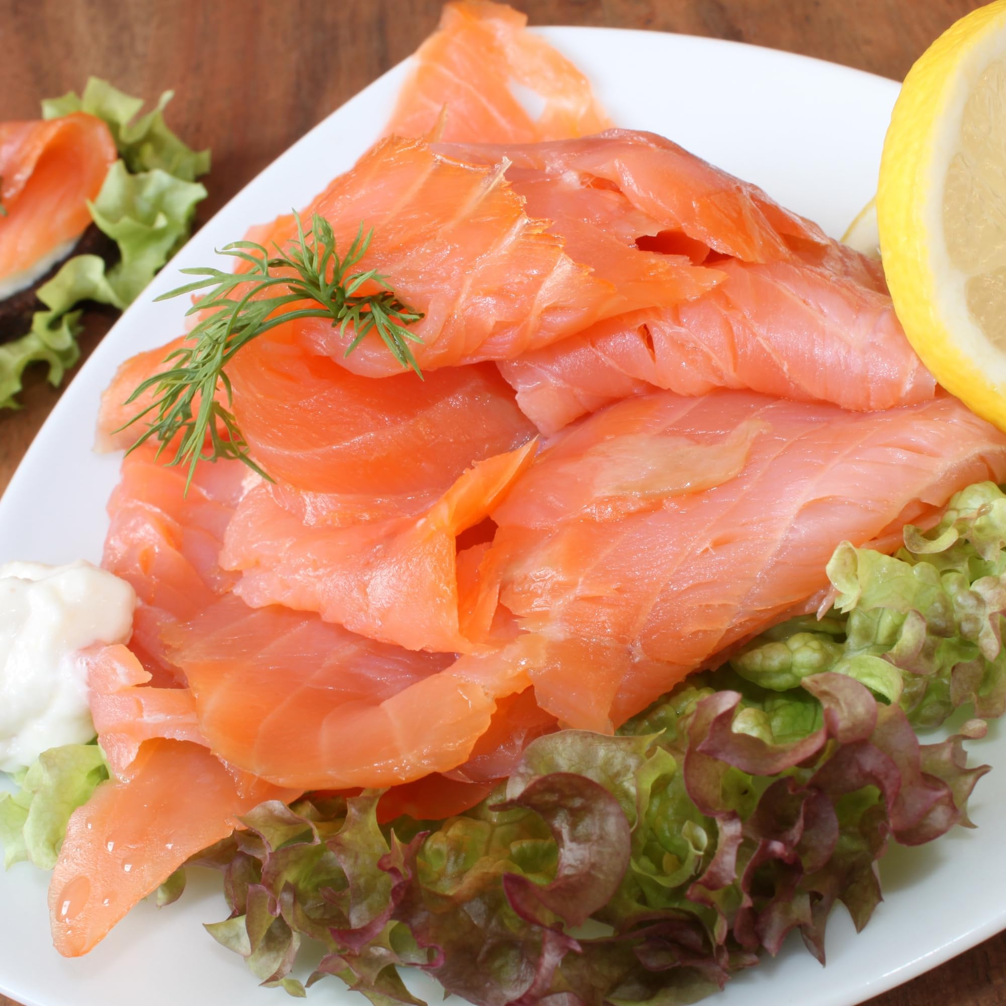 Organic Scottish Smoked Salmon Slices - EU Certified, 8 Pack (4oz Each) - Premium Wild Caught, Gluten Free, Keto & Paleo Friendly - Perfect for Charcuterie Boards, Salads & Gourmet Recipes