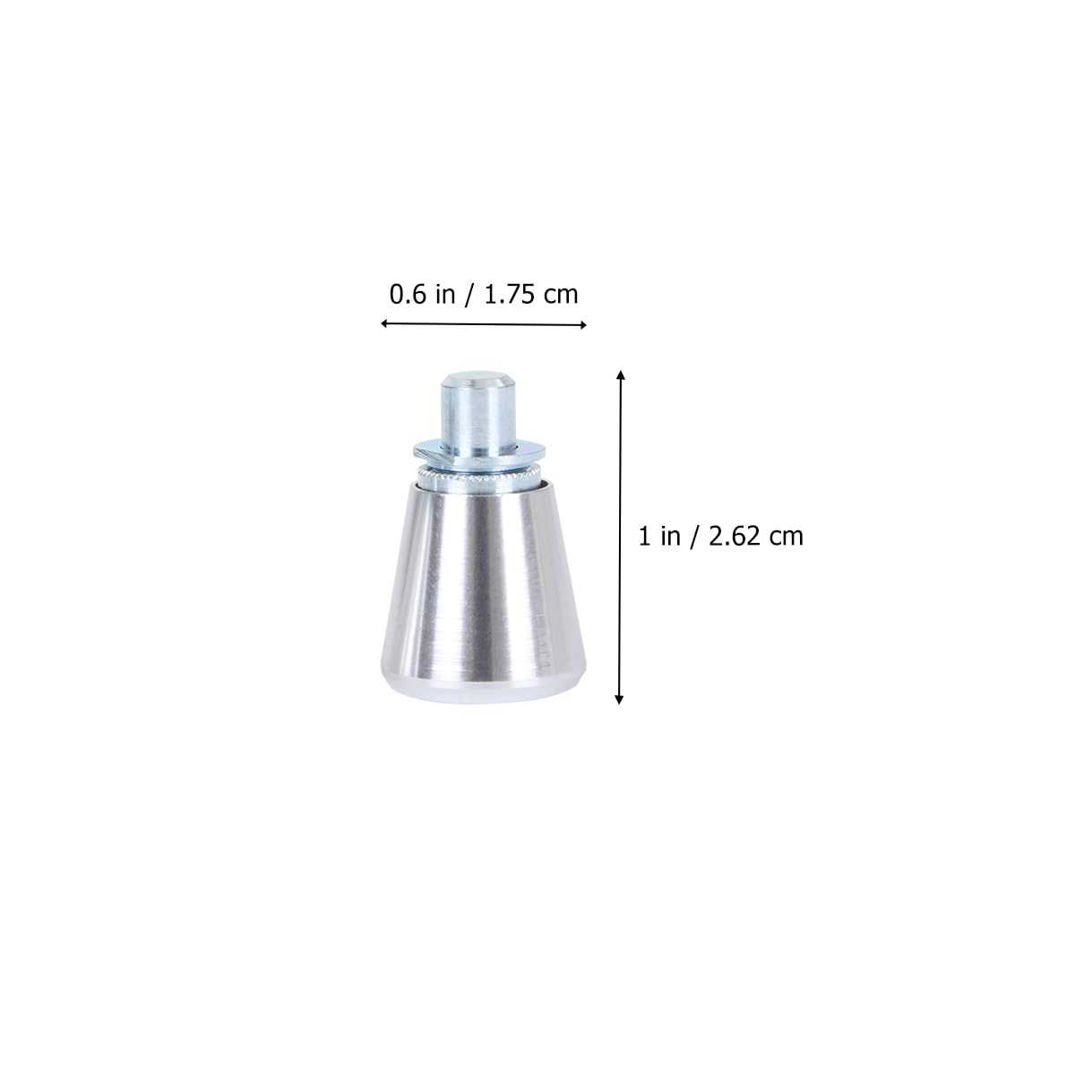 3-Pack Spring Loaded Plunger Pins - Silver Metal Window Screen Plungers for Mechanical Parts & Standard Accessories | Perfect for Window Repairs, Machinery Maintenance, and DIY Projects