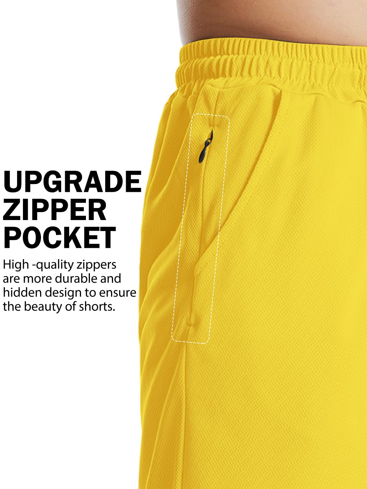 **Aolesy Men's Basketball Shorts 7