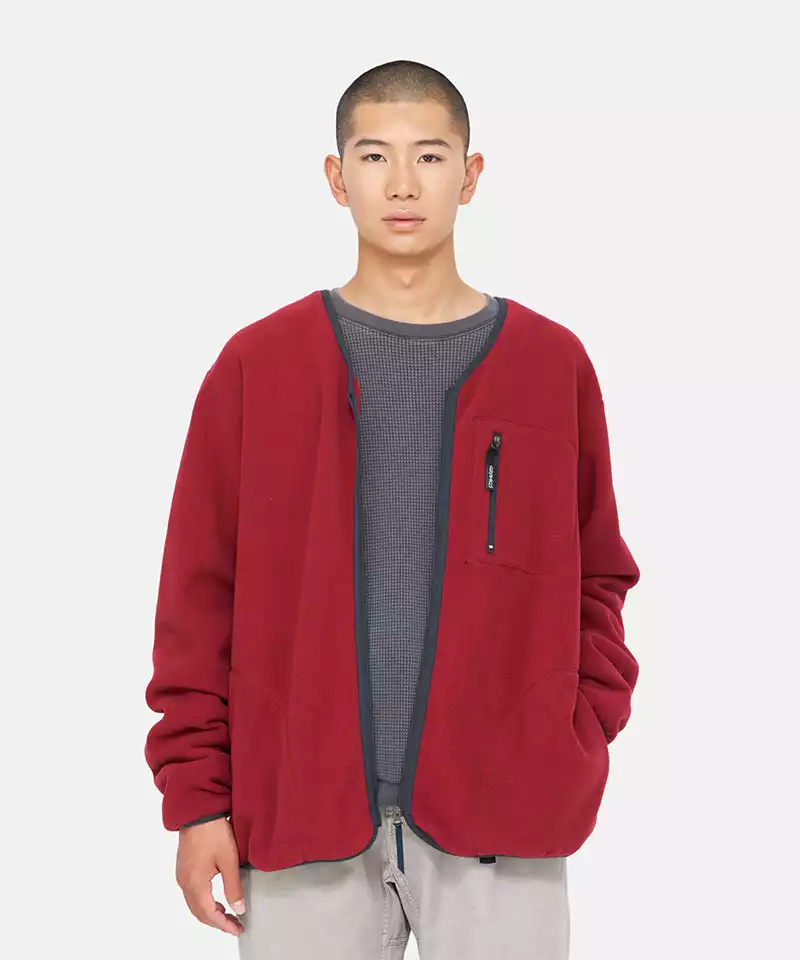 Soft Fleece Cardigan with Zip Up for Women - Cozy Winter Outerwear for Casual Wear & Outdoor Activities