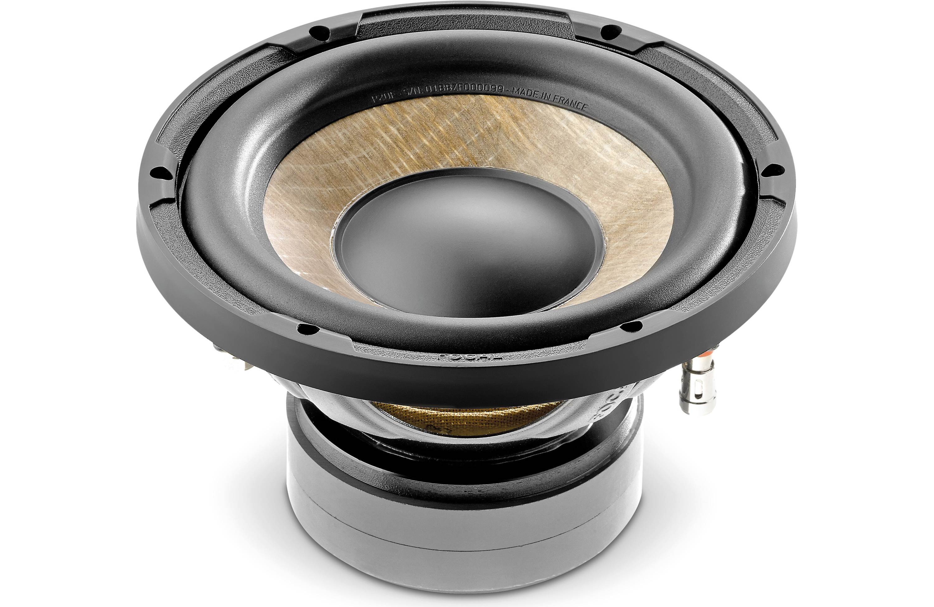 Focal SUB P 20FE 8 Flax EVO Series 4 Ohm Car Audio Subwoofer - High Performance Bass for Vehicles & Home Theater Systems