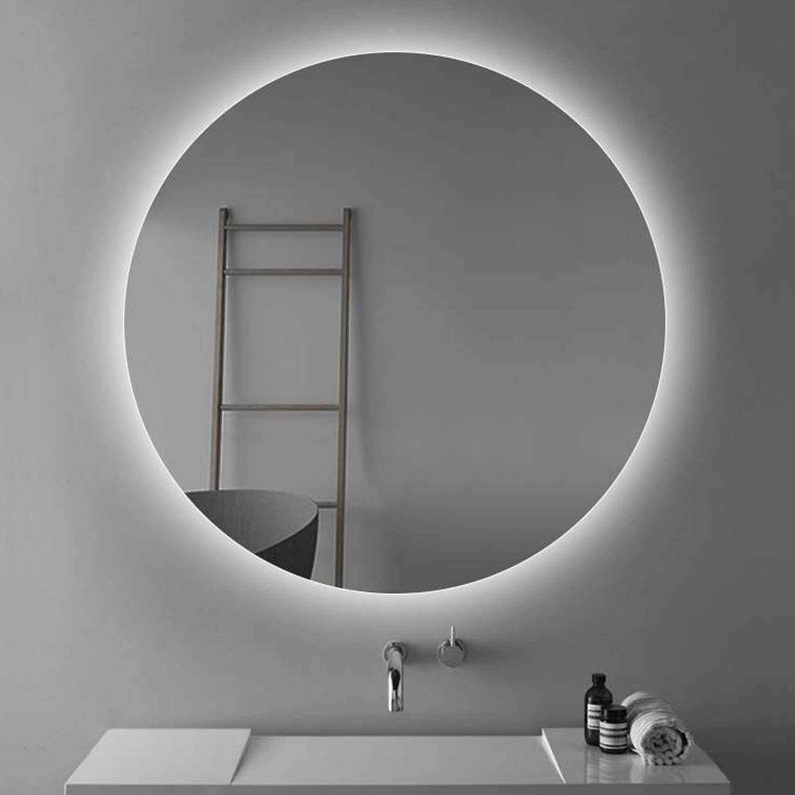 CDDQ LED Bathroom Mirror with Warm & White Light - 20