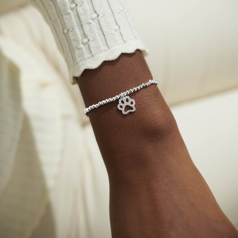Joma Jewellery Bracelet - 'Life Is Better With Dogs' Engraved Dog Lover Gift | Perfect for Pet Owners & Dog Lovers | Great for Birthdays, Anniversaries & Everyday Wear