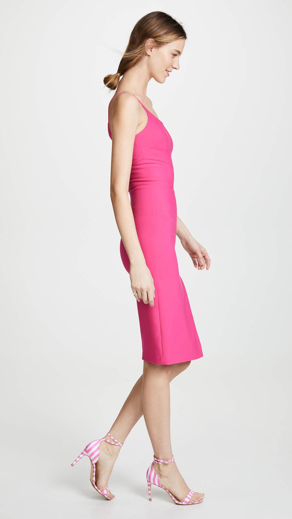 LIKEY Women's Cassidy Dress - Elegant Floral Print Summer Dress with Short Sleeves & Belt | Perfect for Casual Outings, Office Wear & Special Occasions