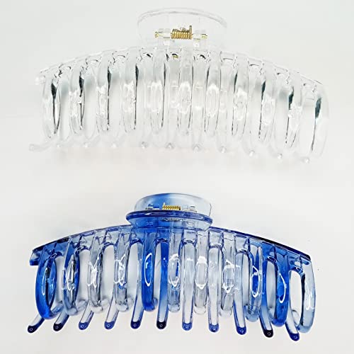 transparent and ocean blue