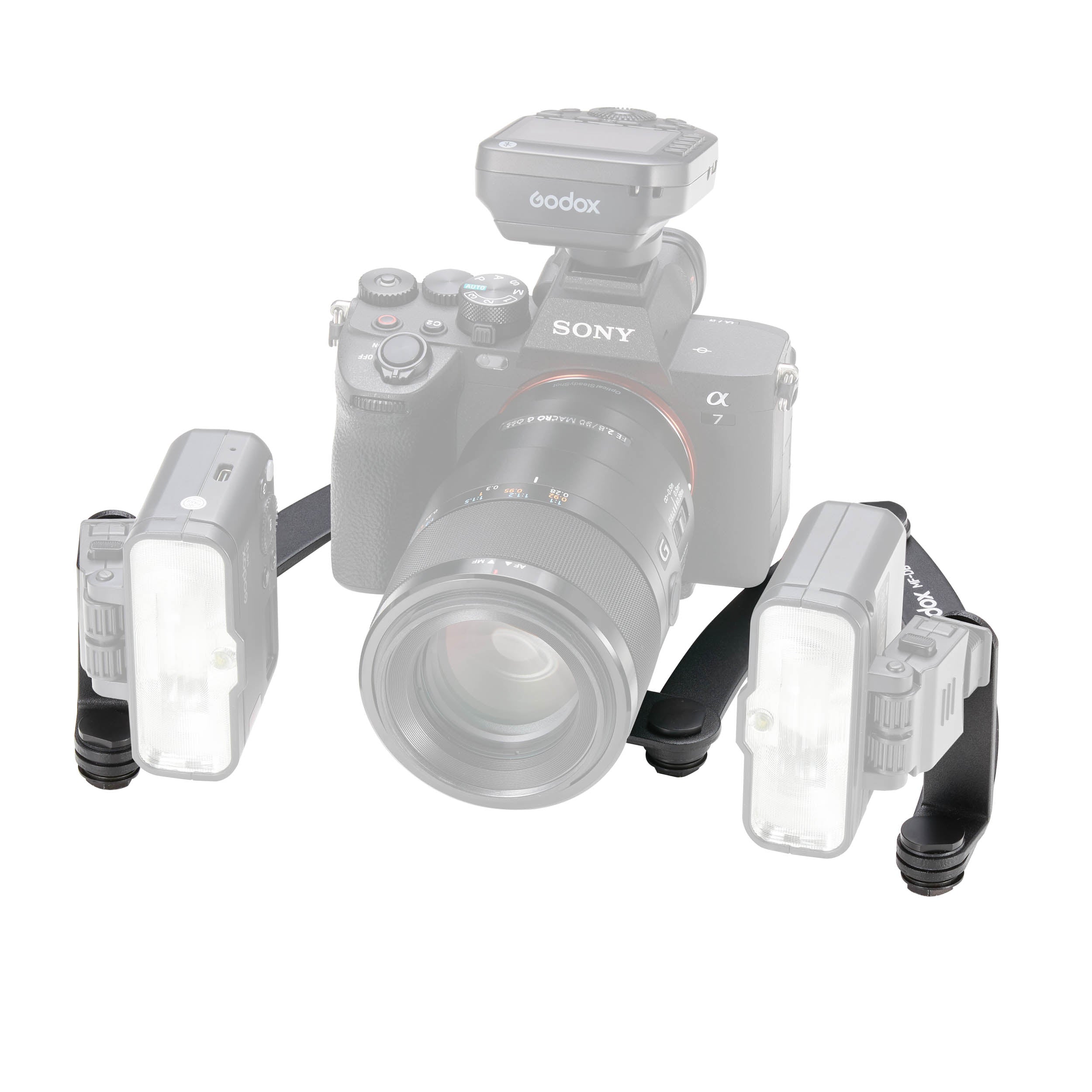 Godox MF12 Dental Photography Bracket - Professional Dental Mirror & Camera Mount for Intraoral Imaging - Perfect for Dentists, Orthodontists & Dental Clinics