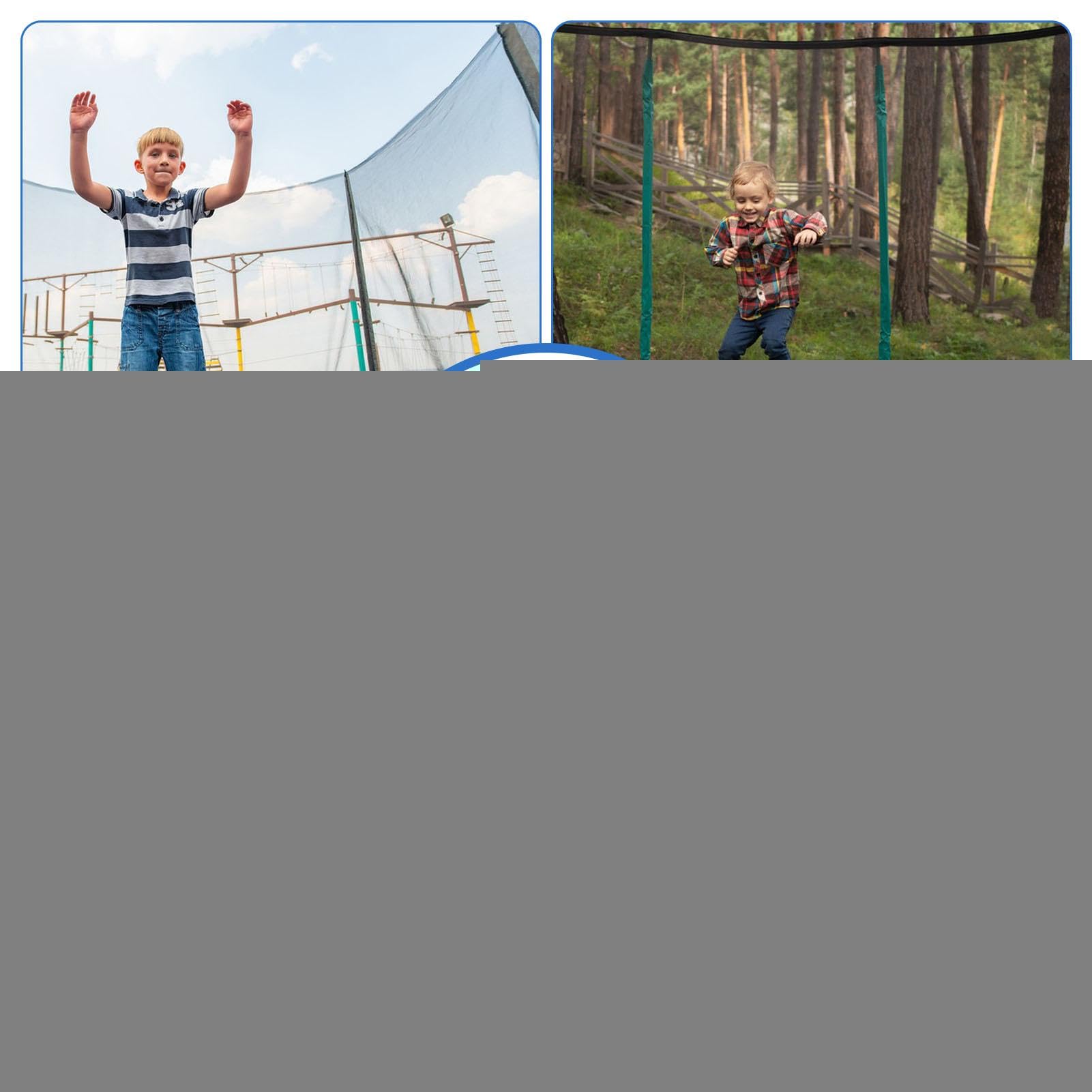 Trampoline Pipe Foam Sleeves - Weatherproof UV-Resistant Pole Protectors for Outdoor Trampolines | Durable Replacement Accessories for Safety & Longevity | Perfect for Backyard, Park, and Playground Use