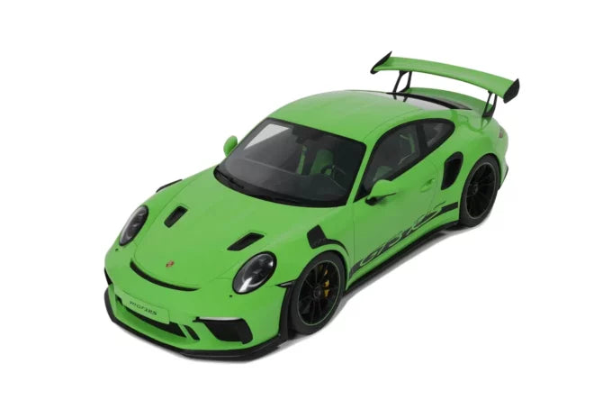 GT Spirit 1:12 Scale Porsche 911 GT3 (2019) Die-Cast Model Car in Lizard Green - Premium Collectible for Car Enthusiasts & Home Office Display