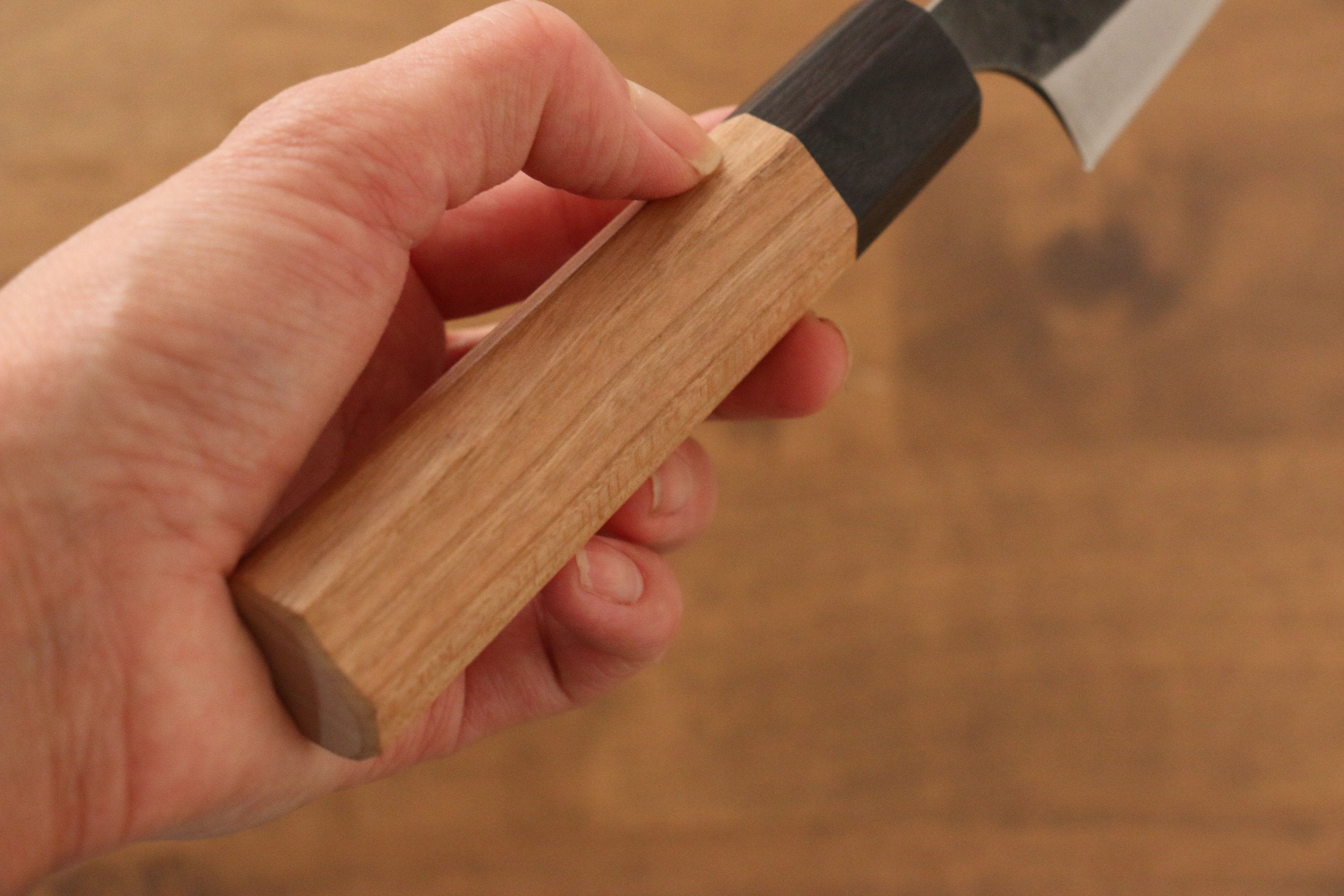 Masakage Koishi Blue Super Steel Petty Knife 120mm - Japanese Utility Knife with American Cherry Wood Handle for Slicing, Peeling & Precision Kitchen Tasks