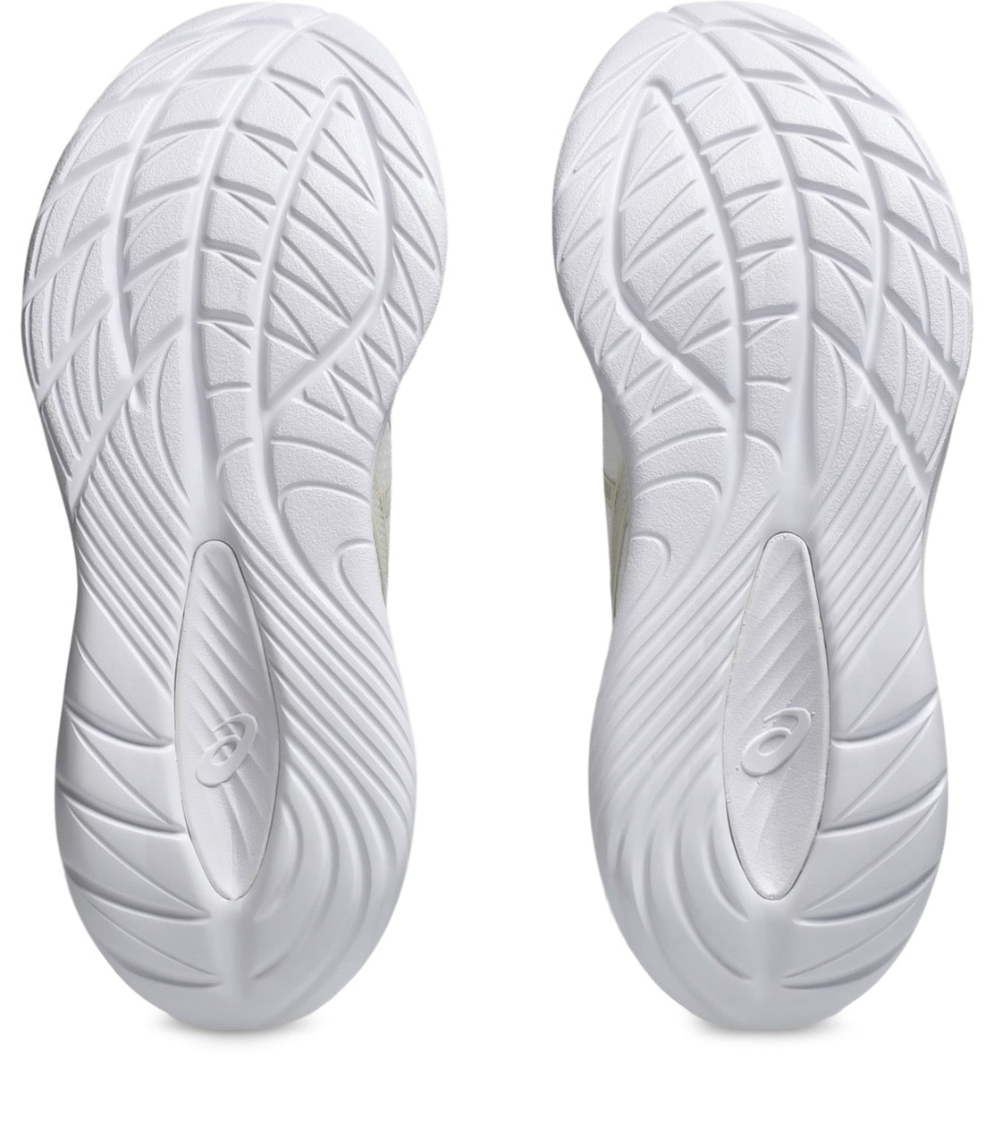 ASICS Women's GEL-Cumulus 27 Running Shoes - 100 White/Lake Grey - Lightweight Cushioned Sneakers for Jogging, Gym Workouts & Daily Walking