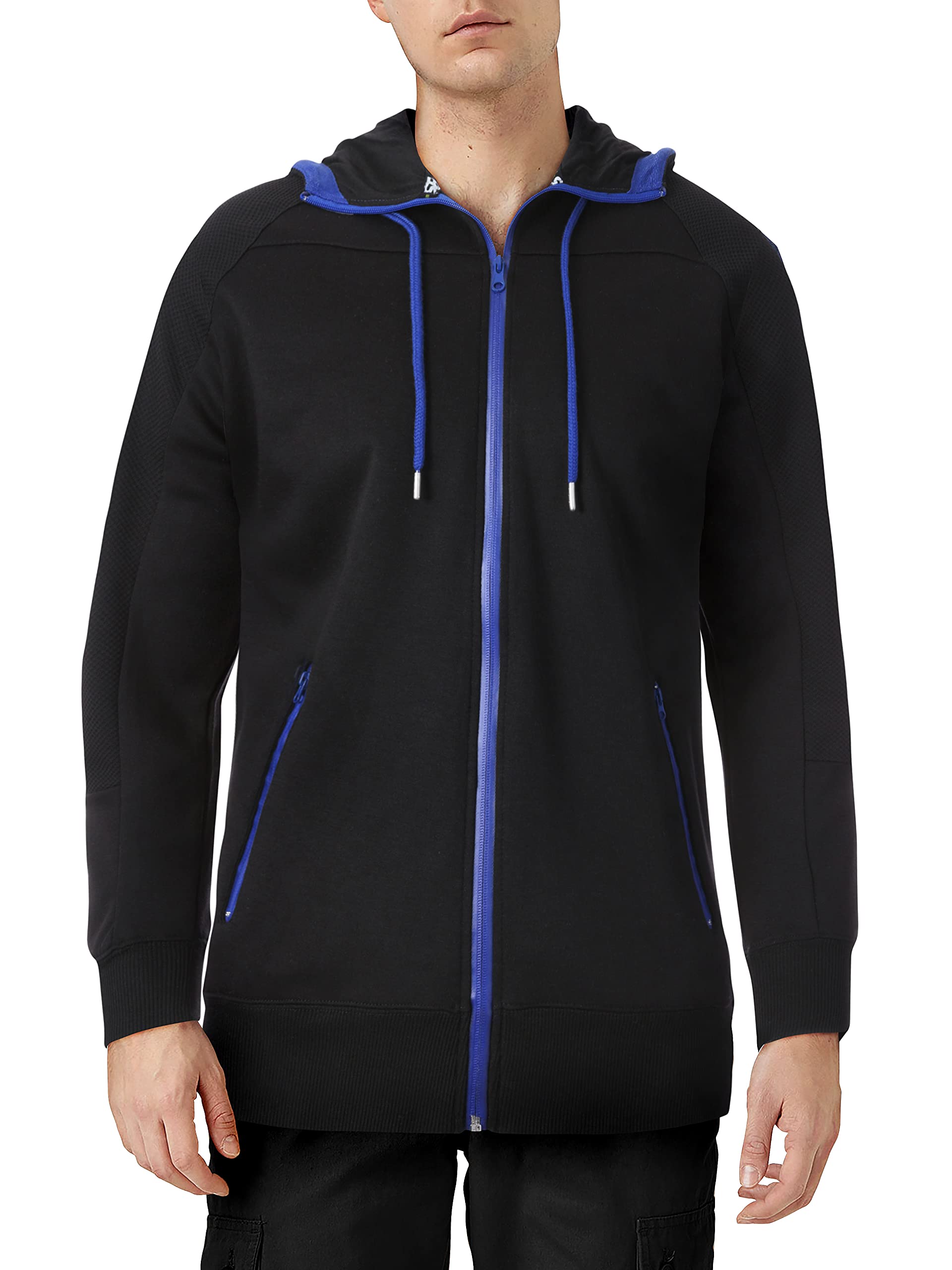Men's Athletic Zip-Up Hoodie - Lightweight, Breathable & Stylish for Gym, Running & Casual Wear | Hat and Beyond