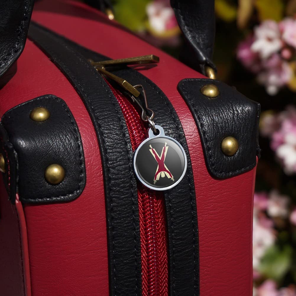 Game of Thrones Bolton Sigil Jacket Handbag Purse Luggage Backpack Zipper Pull Charm - Stylish Accessory for Cosplay, Travel & GOT Fans