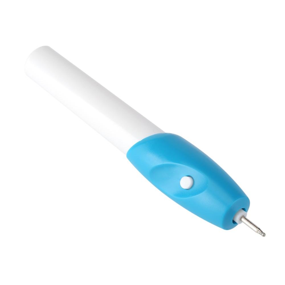 Electric Engraving Pen - Handheld Engraver Tool for Metal, Glass, Wood & Plastic - DIY Crafting & Personalization - Perfect for Jewelry, Gifts & Home Decor Projects (Battery Not Included)