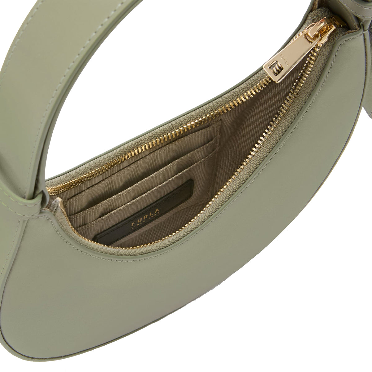 Furla Delizia Mini Agave Shoulder Bag - WE00649AX0733 - Stylish Crossbody Purse for Women | Perfect for Work, Travel & Everyday Use