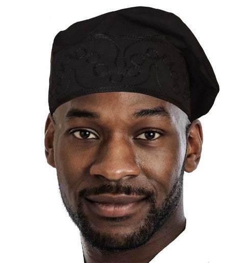 All Black Embroidered Adebo Hat DPH660 - Stylish Baseball Cap for Men & Women - Perfect for Outdoor Activities, Sports, and Casual Wear