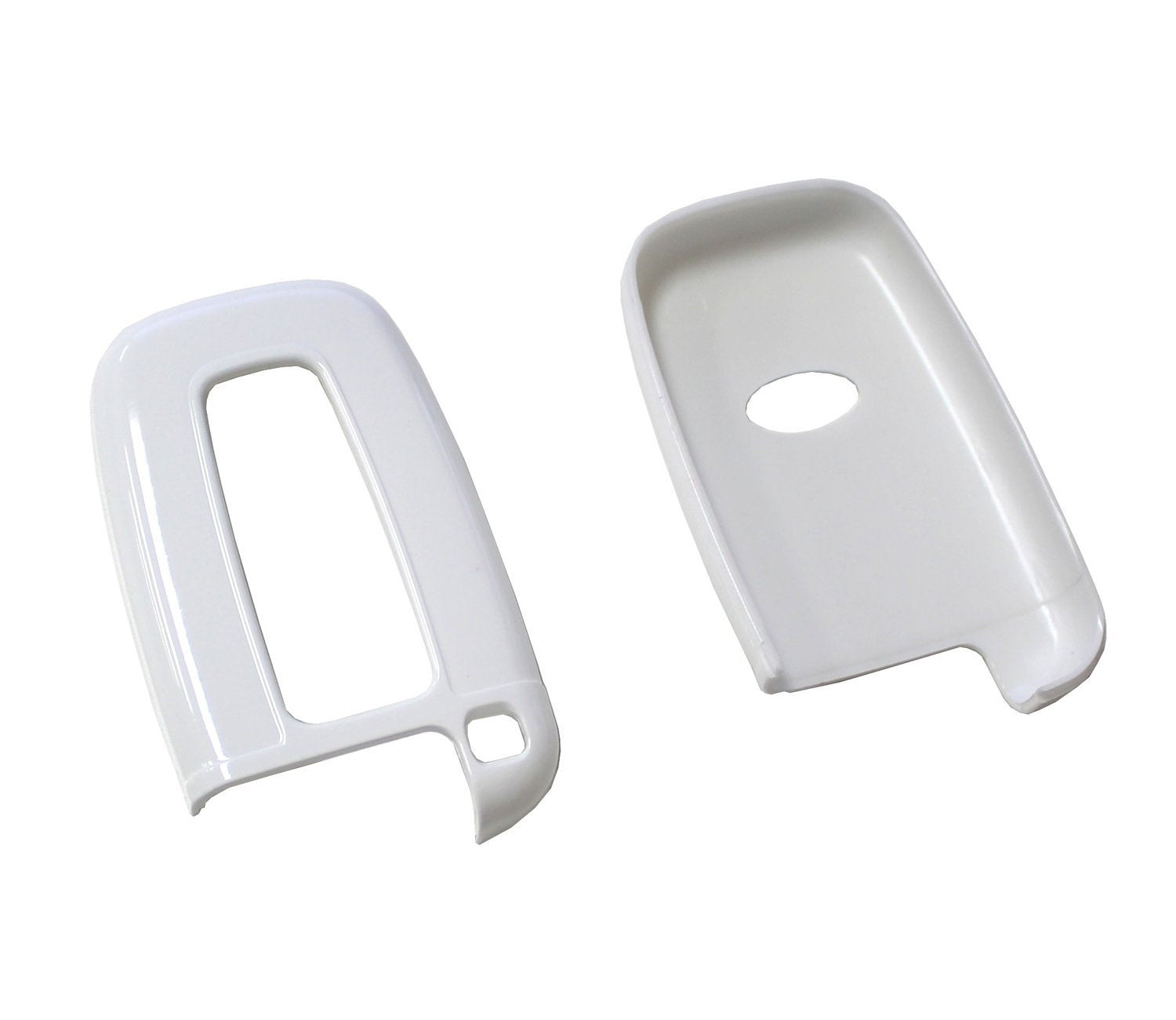 Exact Fit Glossy White Remote Smart Key Shell Cover for Hyundai Kia - Durable Protection & Stylish Upgrade for Car Keys (Perfect for Everyday Use & Travel)