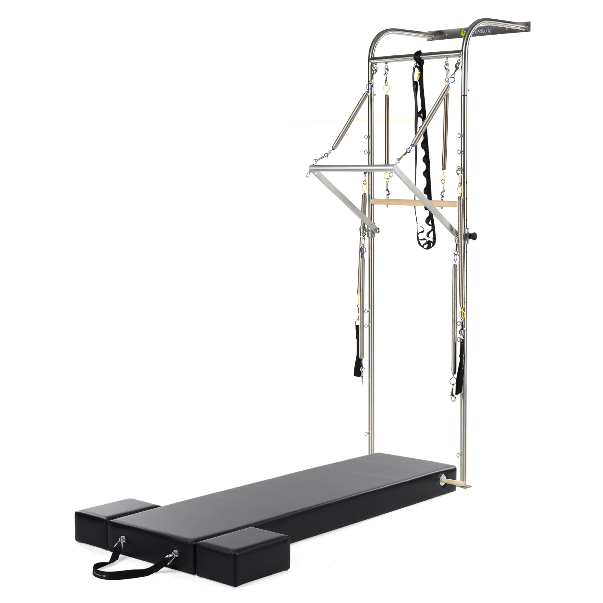 Balanced Body Wall Tower with Mat and Moon Boxes - Premium Home Gym Equipment for Pilates, Yoga & Strength Training - Perfect for Small Spaces & Home Workouts