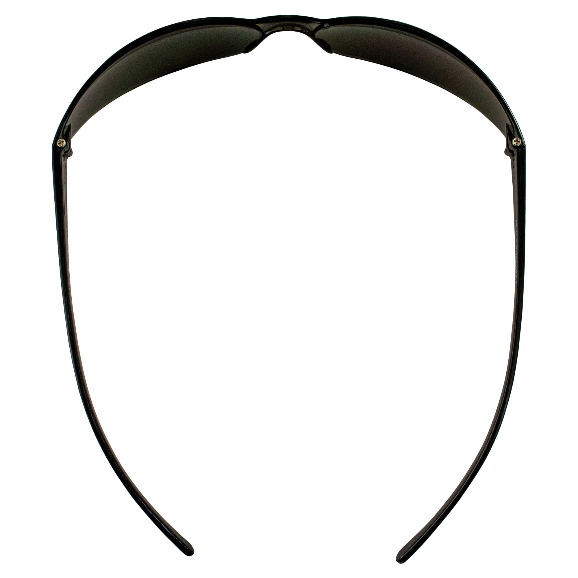 Skinny Joes Polarized Sunglasses for Men & Women - Black Frame with Smoke Lenses - UV Protection, Lightweight & Comfortable - Perfect for Driving, Beach & Outdoor Activities