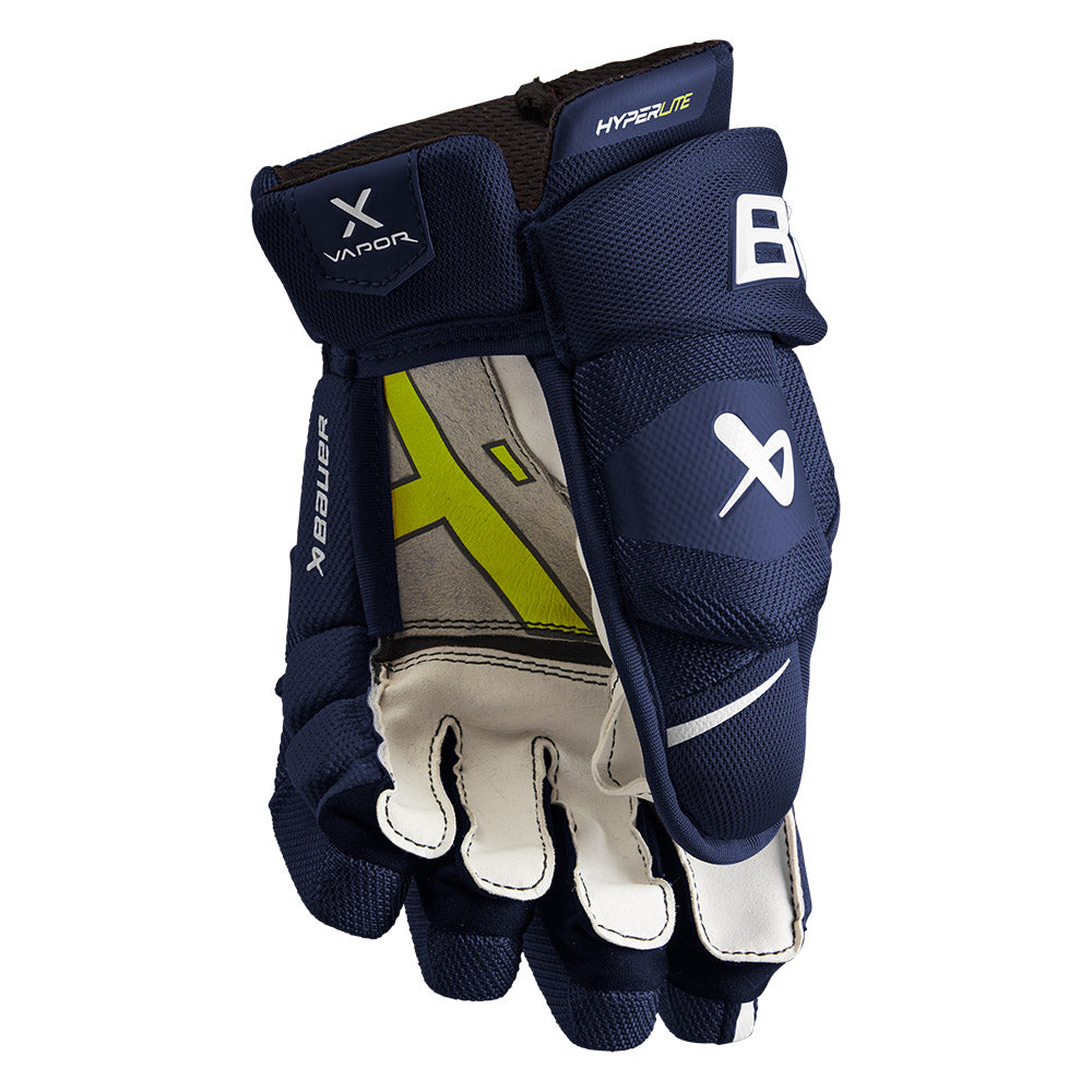 Bauer Vapor HyperLite Junior Ice Hockey Gloves - Lightweight Youth Hockey Gloves for Performance & Protection - Perfect for Practice, Games & Training
