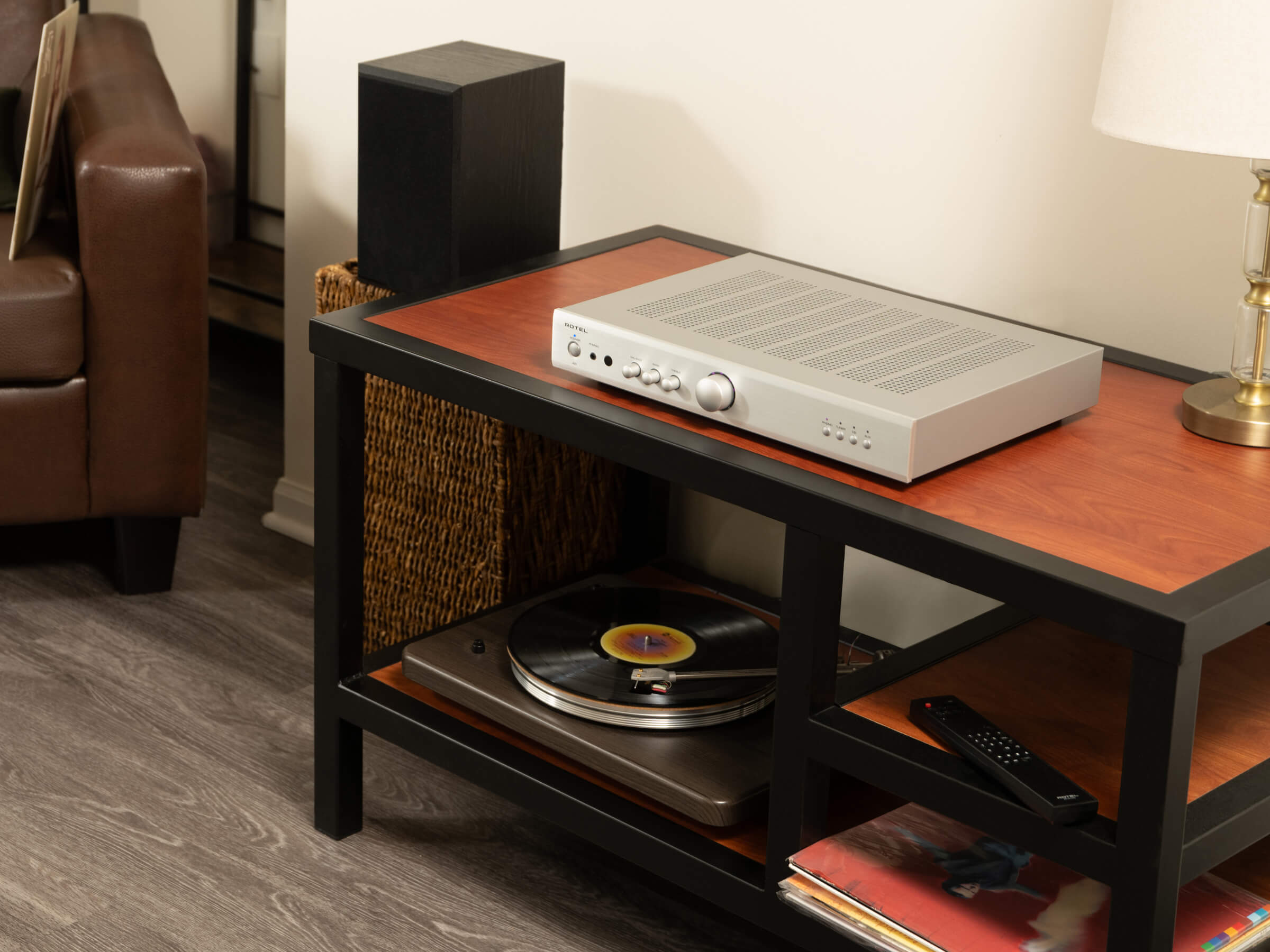 Rotel A8 Stereo Integrated Amplifier - High-Fidelity Audio for Home Theater & Music Listening