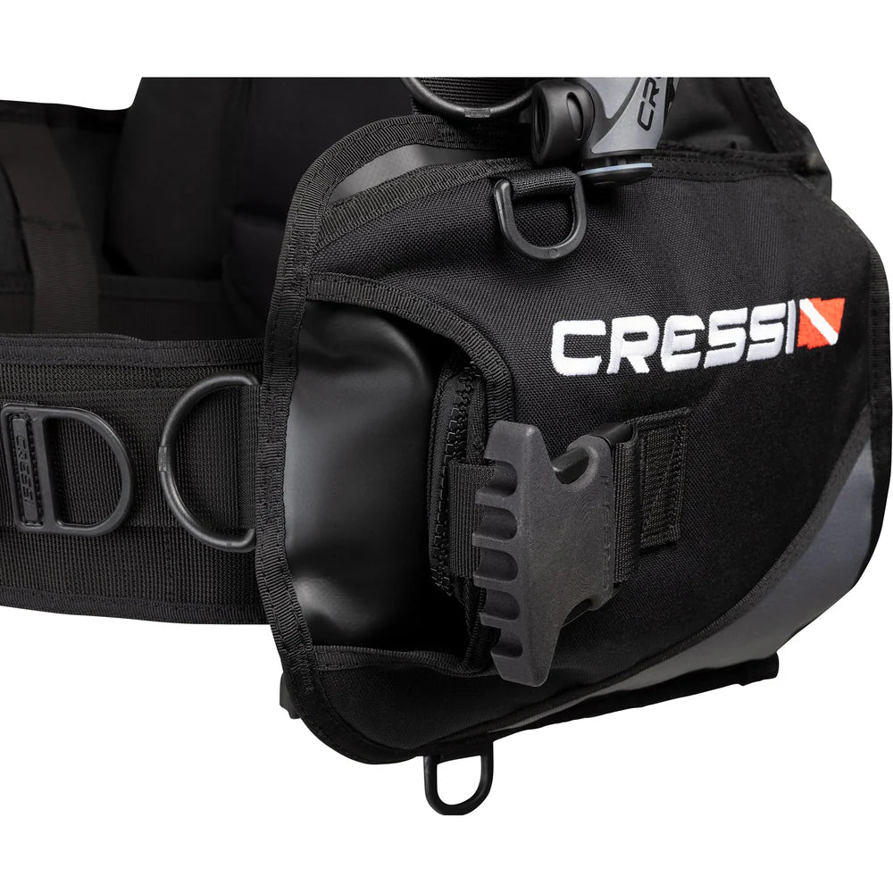 Cressi Solid Plus Snorkel Set - High-Quality Snorkeling Gear for Adults & Kids - Perfect for Scuba Diving, Swimming, and Beach Vacations