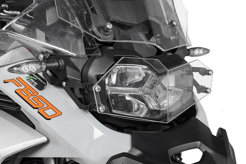 Touratech F850GSA Quick Release Headlight Guard - Durable Motorcycle Headlight Protector for BMW F850GSA Adventure Bikes - Perfect for Off-Road Riding & Adventure Touring