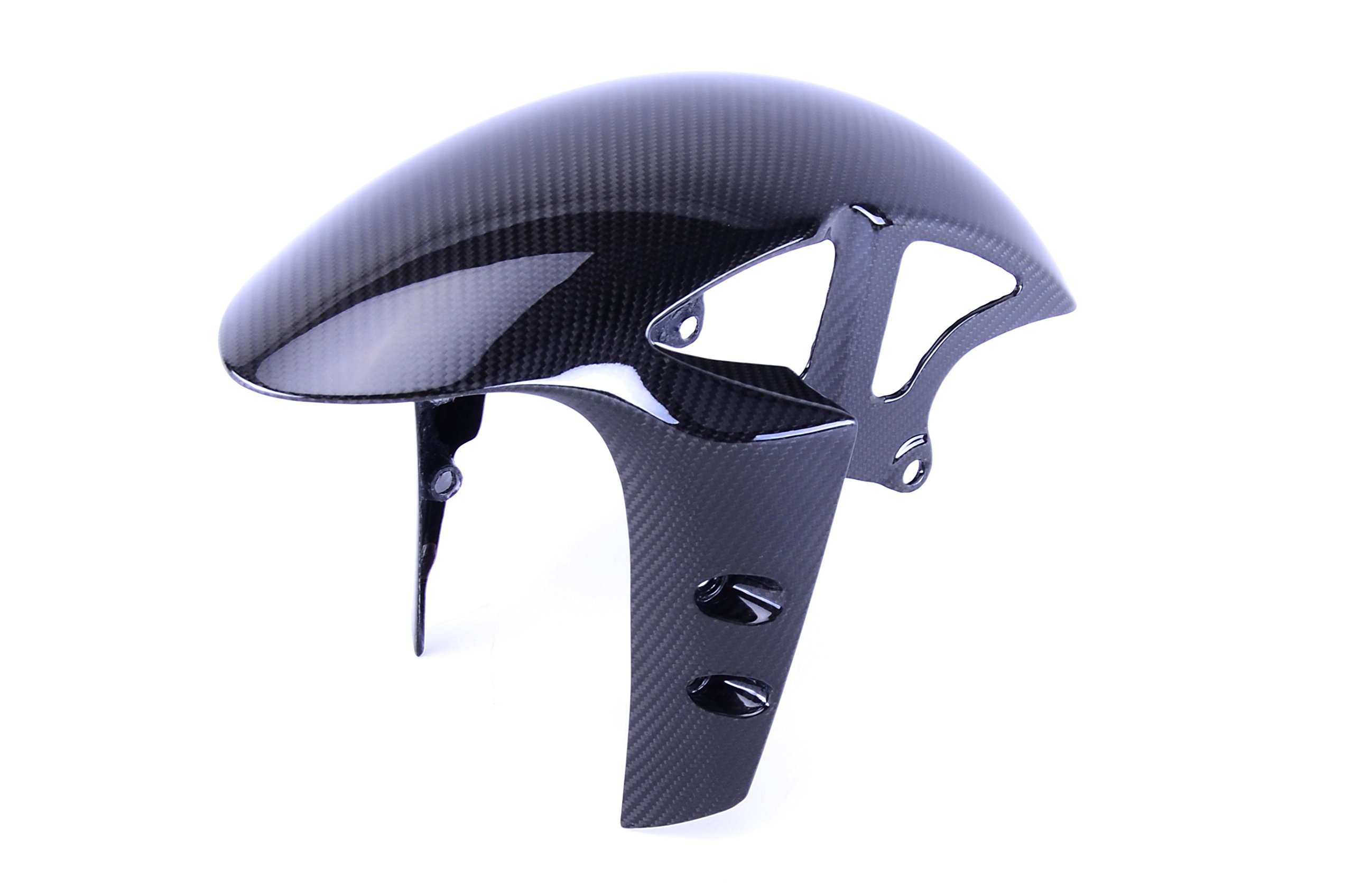 Best Carbon Fiber Front Fenders & Mud Guards for Yamaha R6 (2017-2019) | Twill Weave Design | Enhanced Protection & Style for Street & Track Racing