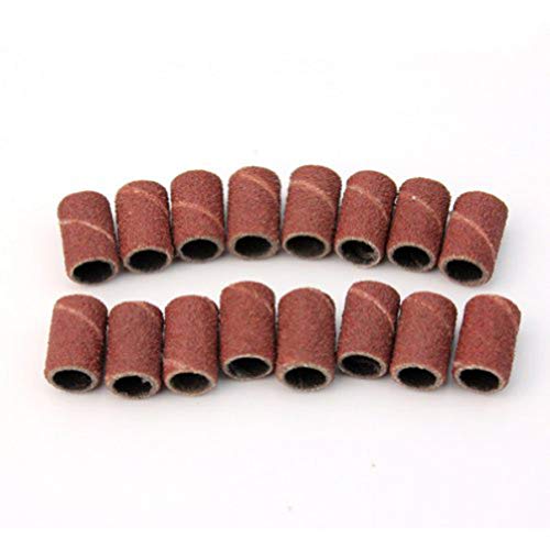 Professional Nail Drill Sanding Bands for Electric Nail Files - Coarse to Fine Grits for Grinding, Polishing, Fake Nails & Cuticle Care - Perfect for Manicures, Pedicures & Pet Nail Trimming at Home Salon