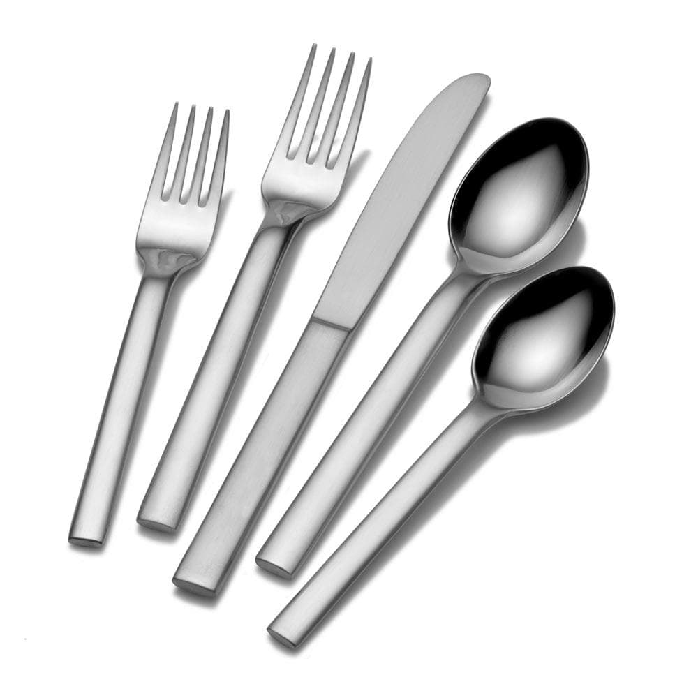 20-Piece Stainless Steel Flatware Set - Service for 4 - Elegant Dinnerware Cutlery Set for Everyday Use & Formal Dining - Perfect for Restaurants, Weddings & Home Entertaining