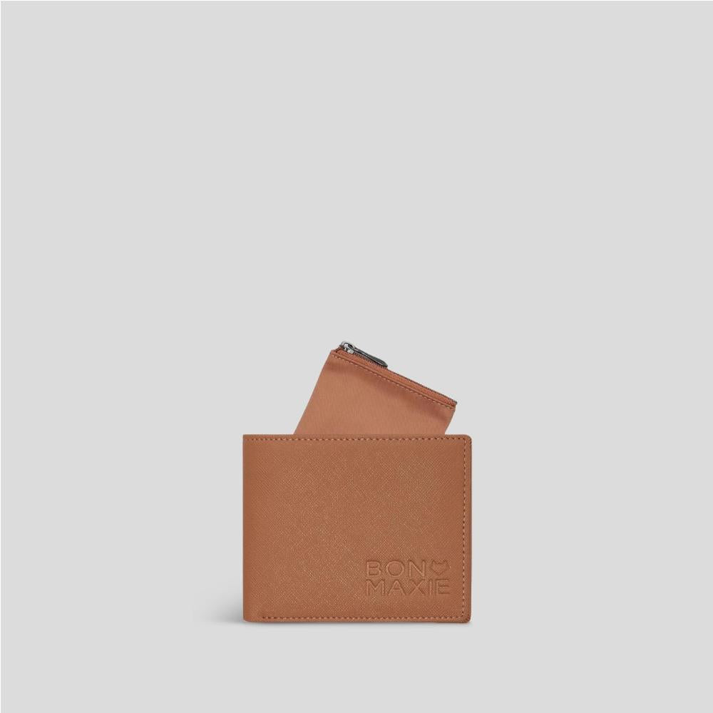 Premium Genuine Leather Wallet for Men - Slim RFID Blocking Bifold Wallet with Money Clip - Perfect for Travel, Business & Everyday Use (Tan)