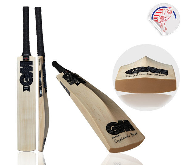 GM Noir 808 JUNIOR Cricket Bat - Premium English Willow Cricket Bat for Kids & Youth - Perfect for Practice, Training & Junior Cricket Matches