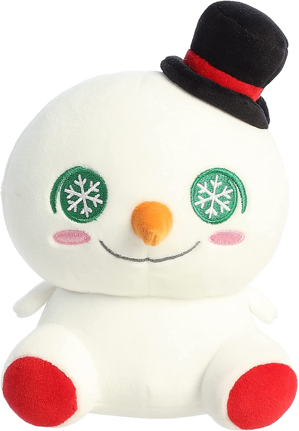 Christmas Plush Toys Bundle - 2 Pack Snowman & Reindeer Squishy Stuffed Animals for Kids | Soft Holiday Decorations, Stocking Stuffers & Cozy Bedroom Decor