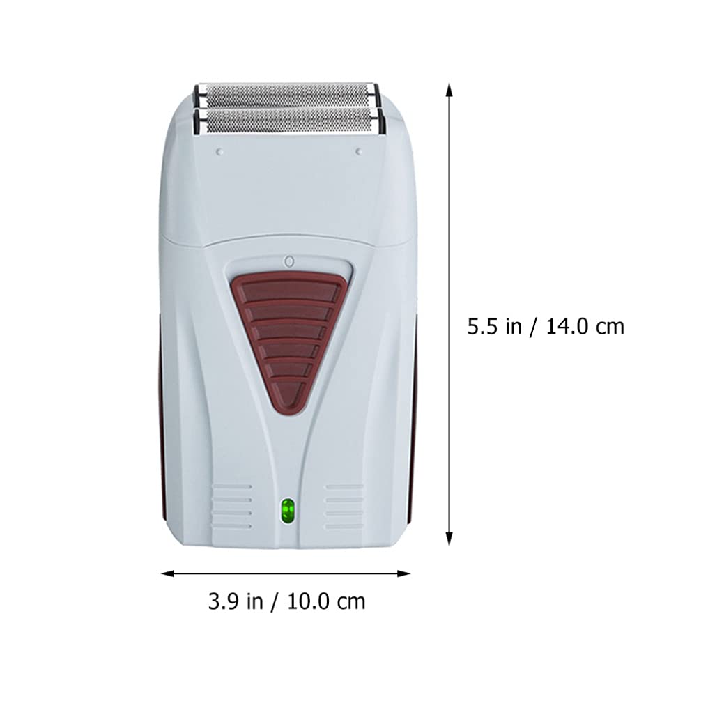 Portable Electric Shaver & Beard Trimmer Kit for Men - Rechargeable Cordless Hair Clippers with Nose Hair Trimmer - Perfect for Home, Travel & Grooming (Ideal for Business Trips, Gym Bags & Daily Shaving Routine)