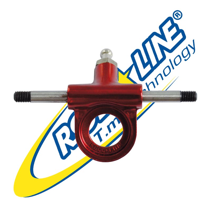 Roll Line Heavy Duty Steel Truck for Skateboards & Roller Skates - Durable All-Terrain Wheels for Outdoor & Indoor Skating
