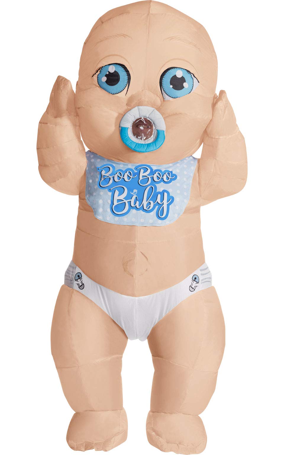 Rubie's Adult Inflatable Boo Boo Baby Halloween Costume - Funny Inflatable Outfit for Halloween Parties, Cosplay & Themed Events