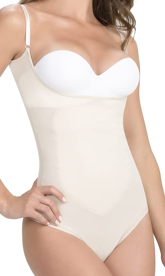 Shapewear for Women - Adjustable Tummy Control Bodysuit & Thong | High Waist Body Shaper for Slimming & Smoothing | Perfect for Everyday Wear, Workout & Special Occasions