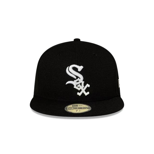 New Era Chicago White Sox Authentic Collection 59FIFTY Fitted Hat - Official MLB Baseball Cap for Men & Women - Perfect for Games, Sports & Streetwear Fashion