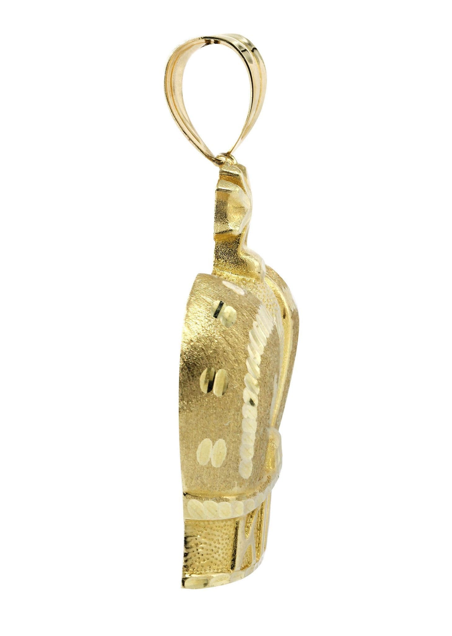 10K Gold Crown Pendant Necklace - 27.7 Grams Solid Gold Jewelry for Men & Women - Perfect for Gifts, Anniversaries and Special Occasions