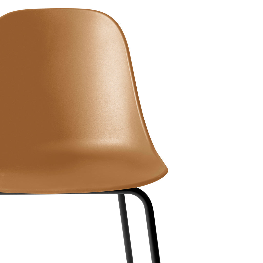 Harbour Counter Side Chair - Modern Bar Stool for Kitchen Island, Breakfast Nook & Dining - Comfortable Height-Adjustable Swivel Seat with Back Support - Perfect for Home, Cafe & Restaurant Use