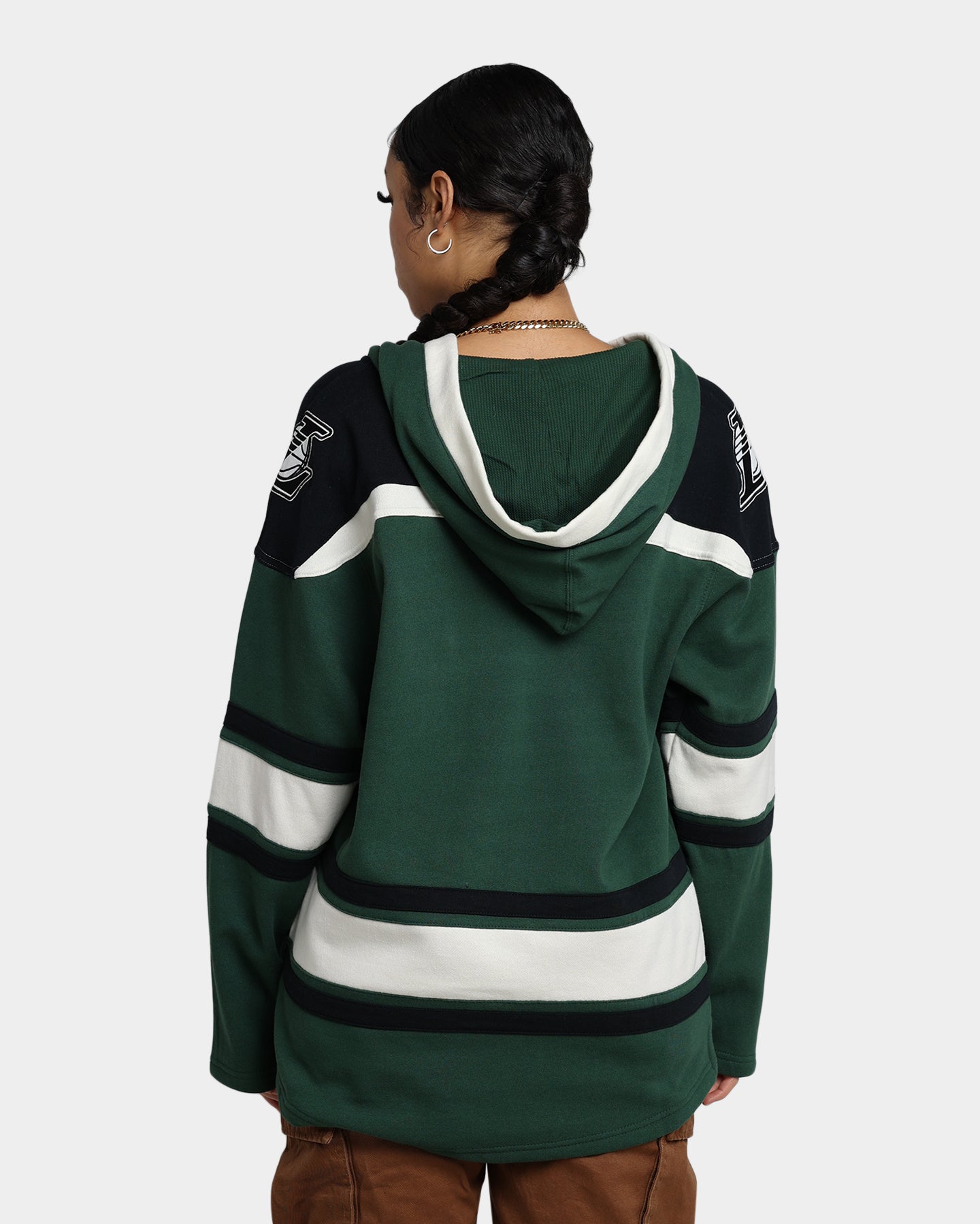 47 Brand Los Angeles Lakers Superior Lacer Hoodie - Dark Green NBA Fan Apparel for Men & Women - Perfect for Game Day, Streetwear & Casual Outfits