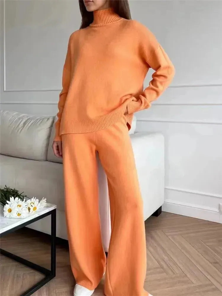 Stylish Women's Ribbed Two Piece Set - Trendy Casual Outfit for Daily Wear, Lounge & Street Style
