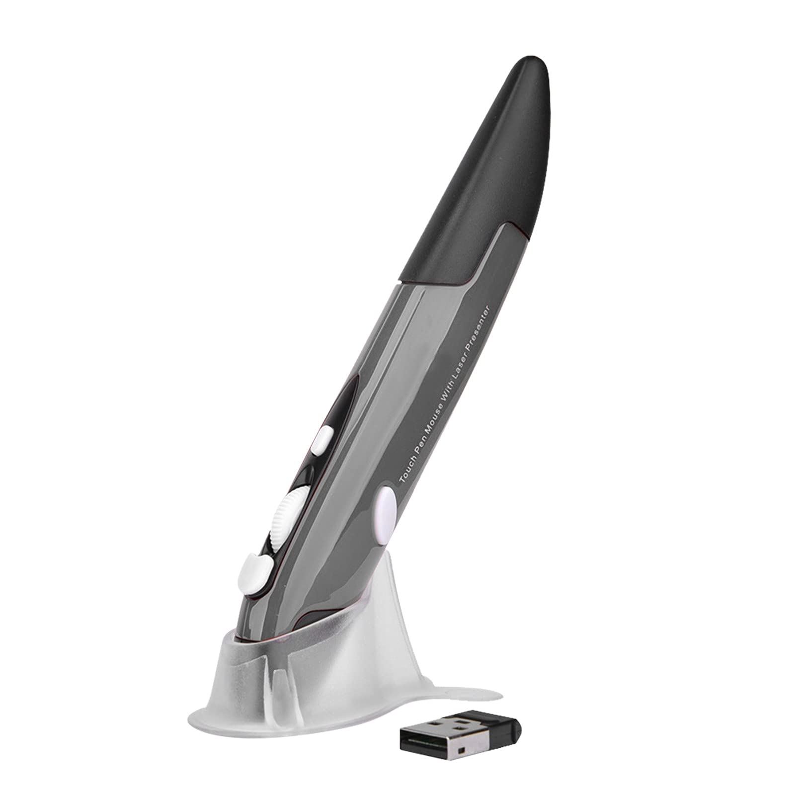 2.4G Wireless Ergonomic Vertical Mouse - Personalized Creative Plug & Play Pen-Style Mouse for Office, Gaming & Graphic Design