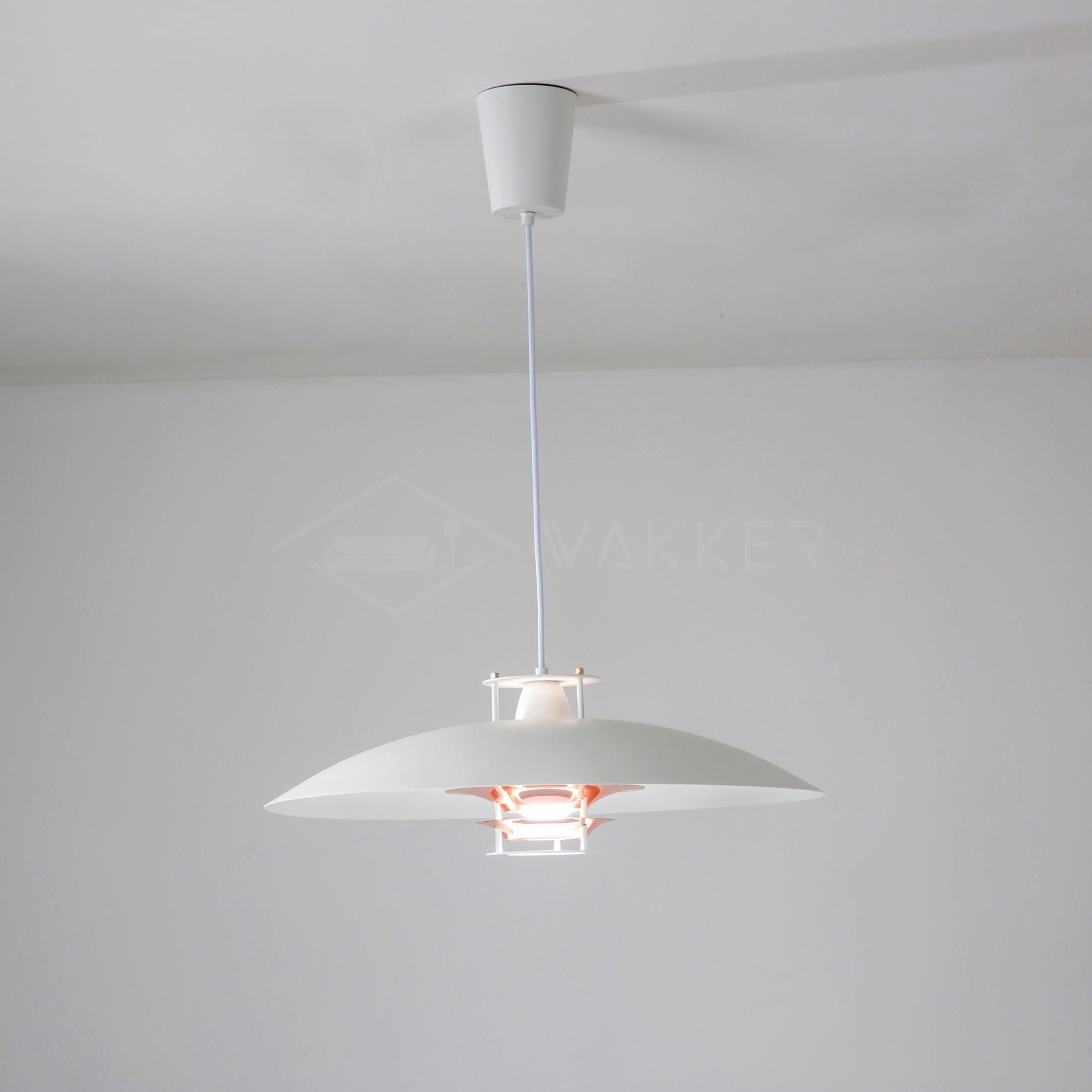 JL 341 Modern Glass Pendant Light - Elegant Hanging Fixture for Kitchen Island, Dining Room & Bedroom Lighting - Dimmable LED Chandelier for Home Decor
