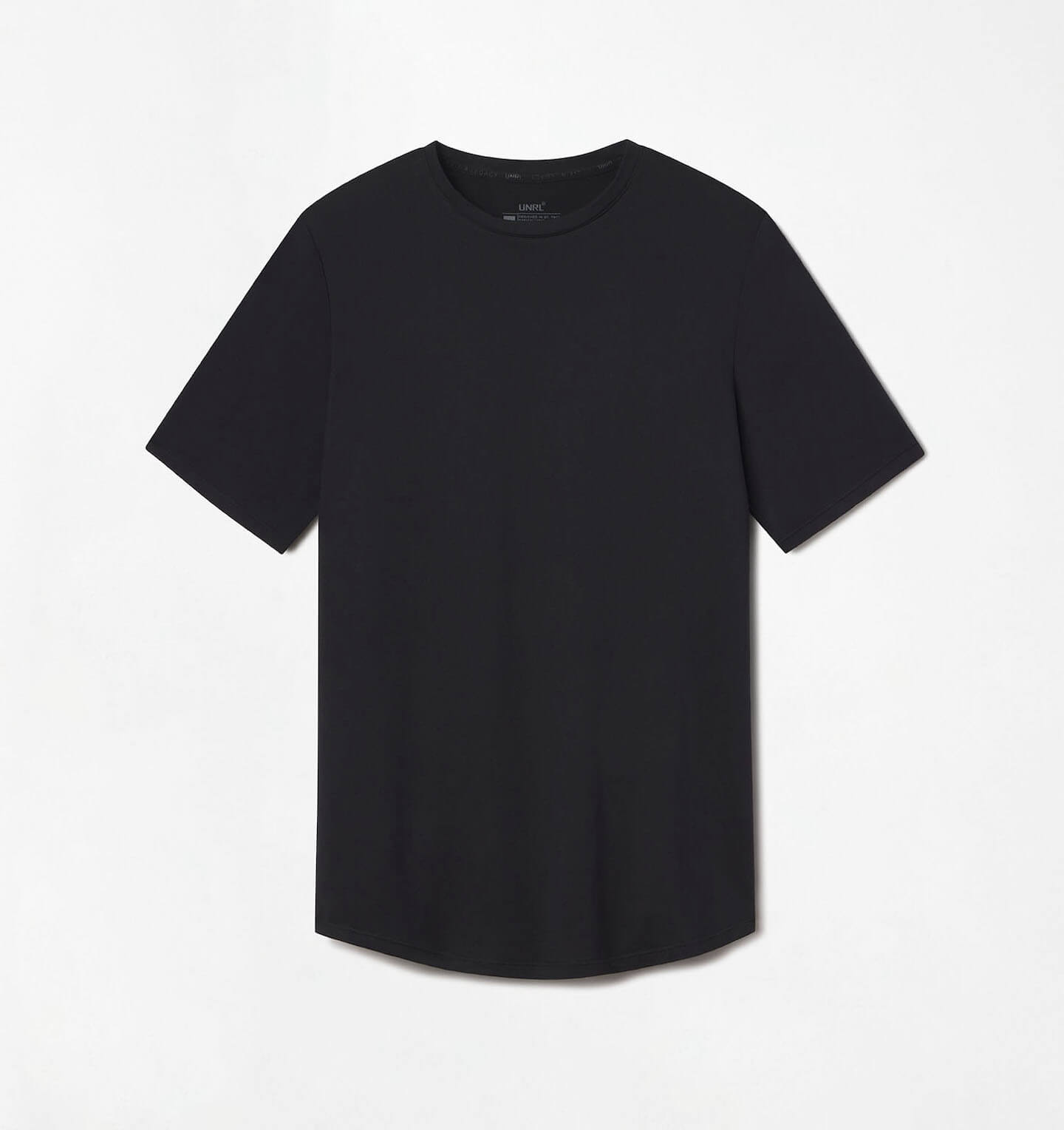 Unrl Ultra Tee Black - Premium Comfort Men's T-Shirt for Casual Wear & Gym Workouts